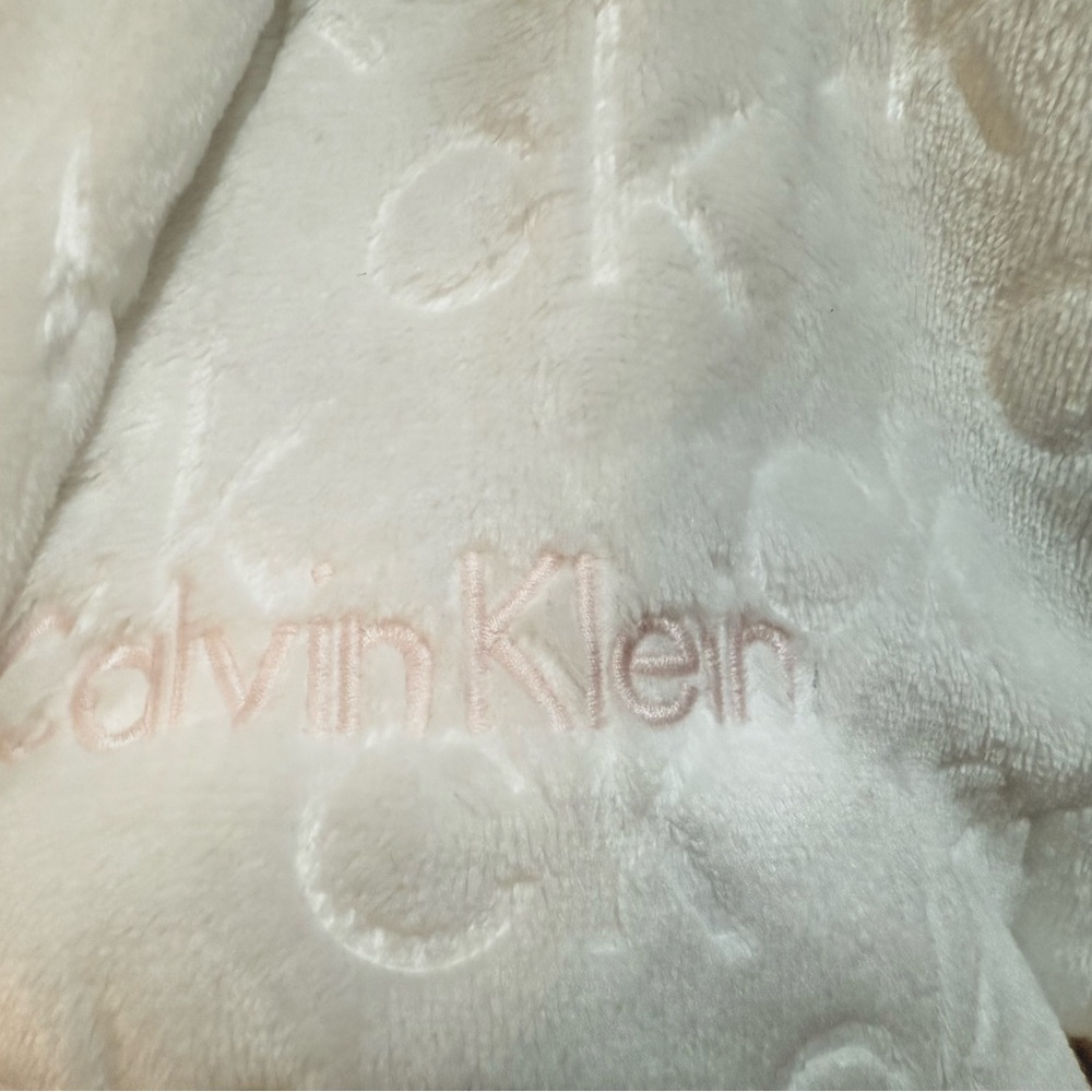 CALVIN KLEIN Women's Kimono Wrap Sleep Robe Long Sleeve White Color.Size XS/S - Picture 3 of 10